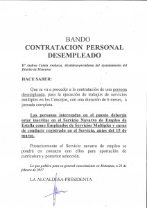 BANDO CONTRATACION