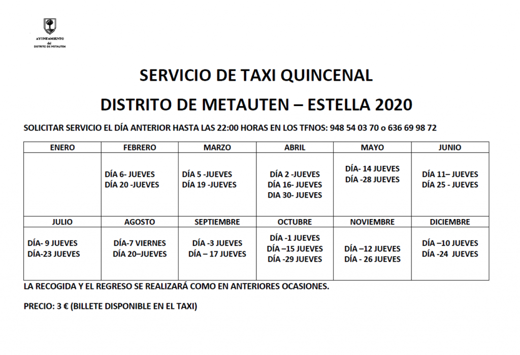 SERVICIO QUINCENAL 