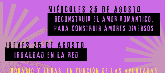 I Ciclo de Talleres para Jóvenes. Proyecto de Igualdad Miradas-Begiradak