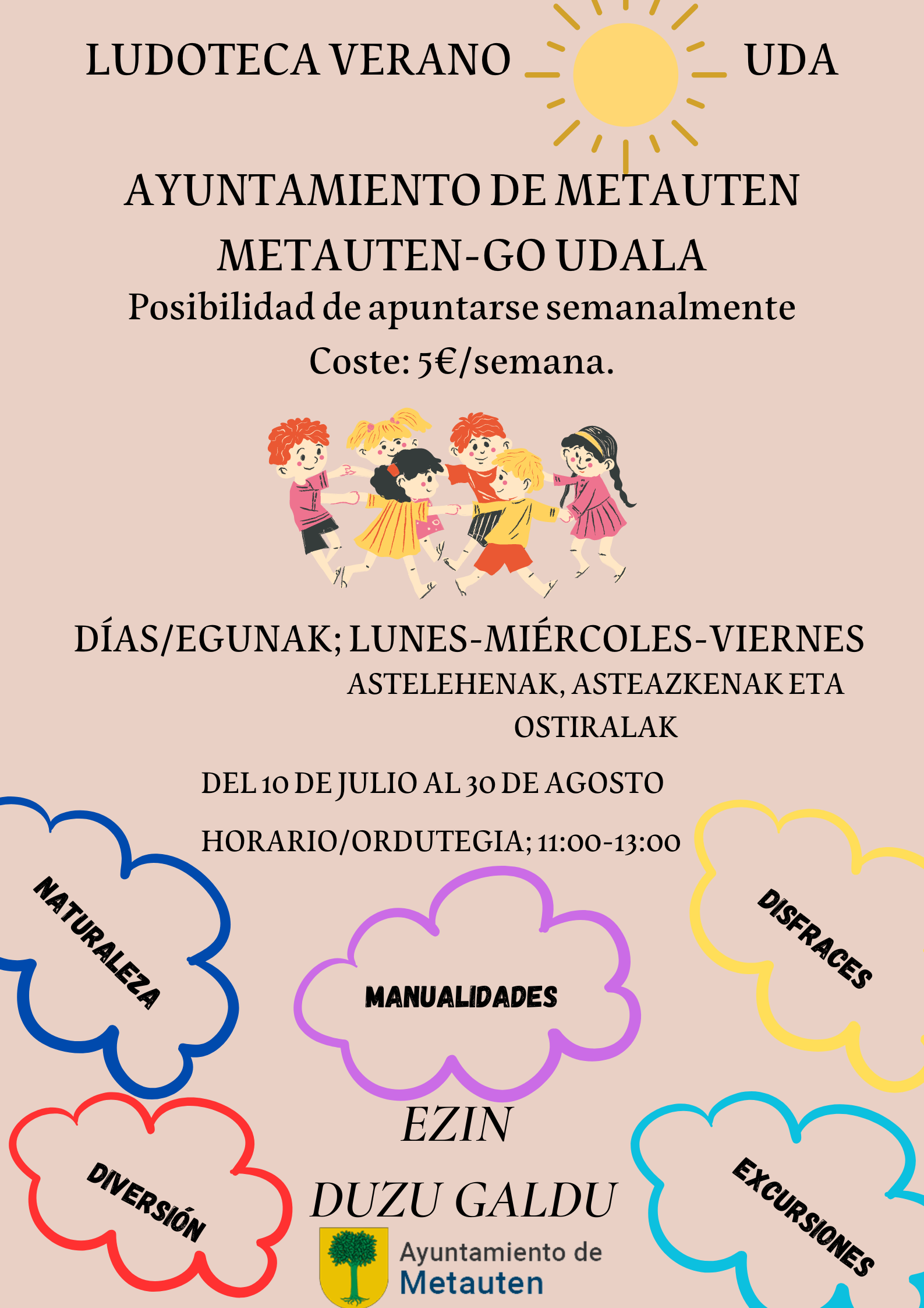 LUDOTECA VERANO 2023 LUDOTECA VERANO 2023