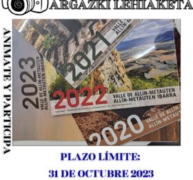 CONCURSO DE FOTOGRAFÍA Allin-Metauten ARGAZKI LEHIAKETA CONCURSO DE FOTOGRAFÍA Allin-Metauten ARGAZKI LEHIAKETA