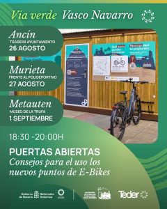 Jornadas de puertas abiertas de las nuevas estaciones de alquiler de bicis eléctricas.